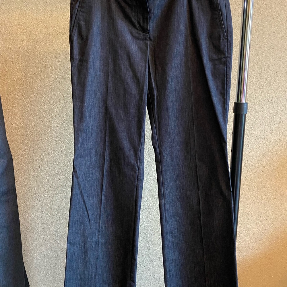 LOFT Marisa “Denim” looking Slacks sz Petite 2